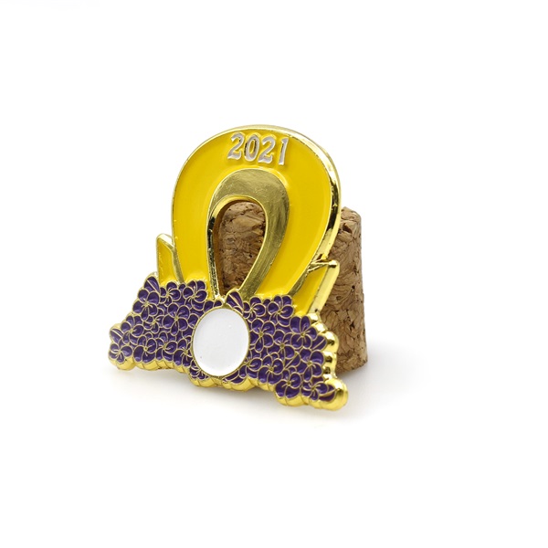 Baked paint pin, personal pins, badge manufacturers