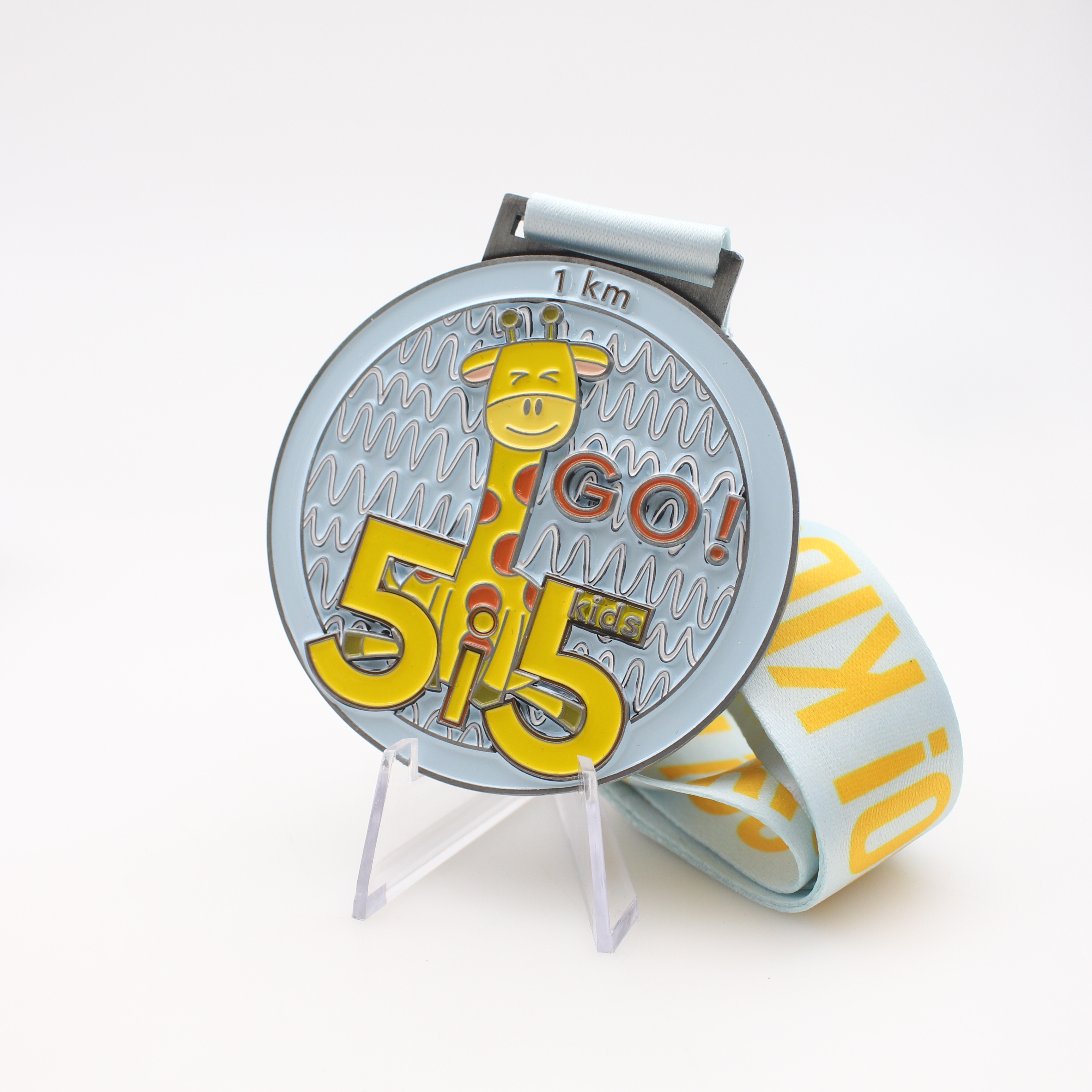 Race medals, patterned medals, enamel-painted medals