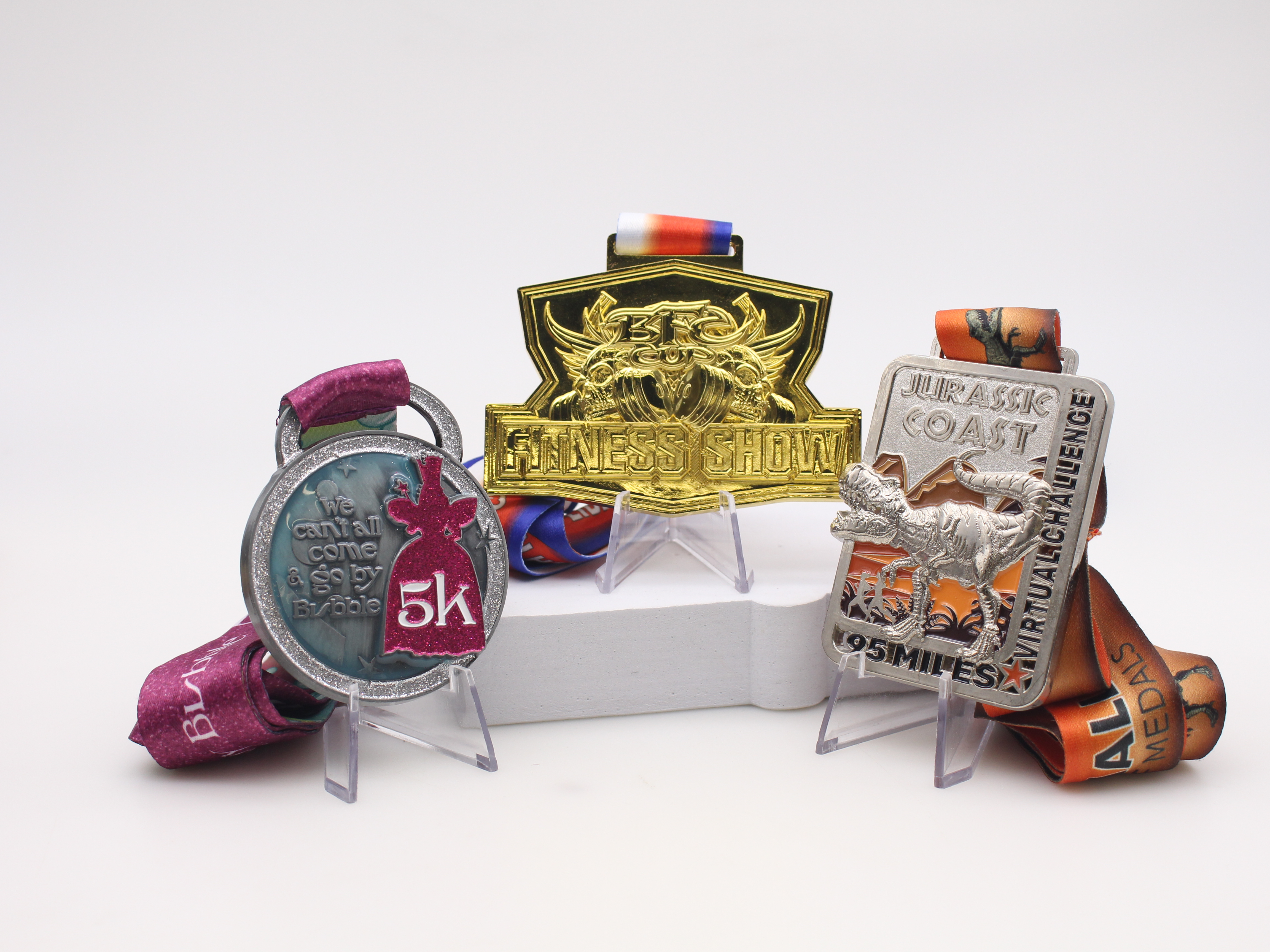 Enamel-painted medals, enamel medals, die-cast medals