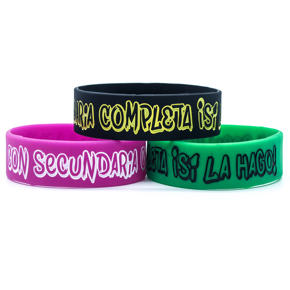 Text wristbands, wristbands printing