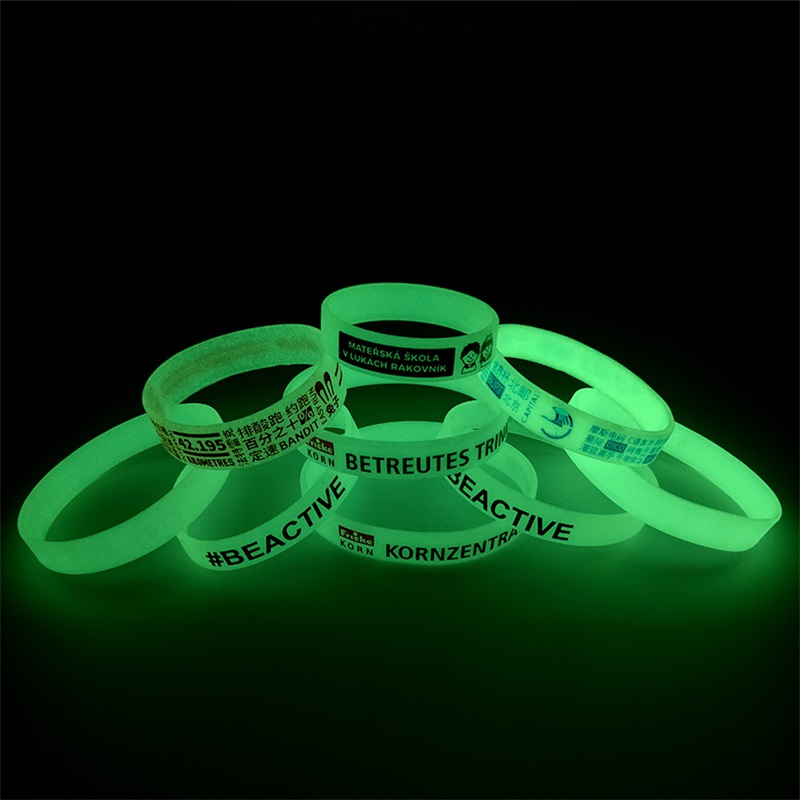 Glow-in-the-Dark Wristband, Special Material Wristband, Custom Wristband