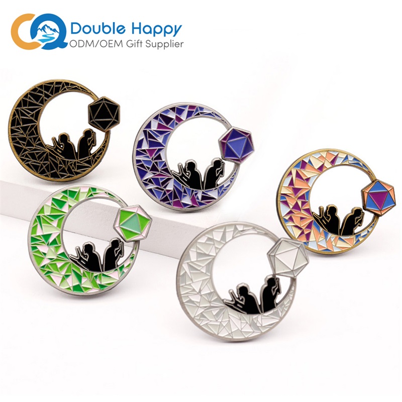 Custom Metal Badges Design & Manufacturing | DOUBLE HAPPY​