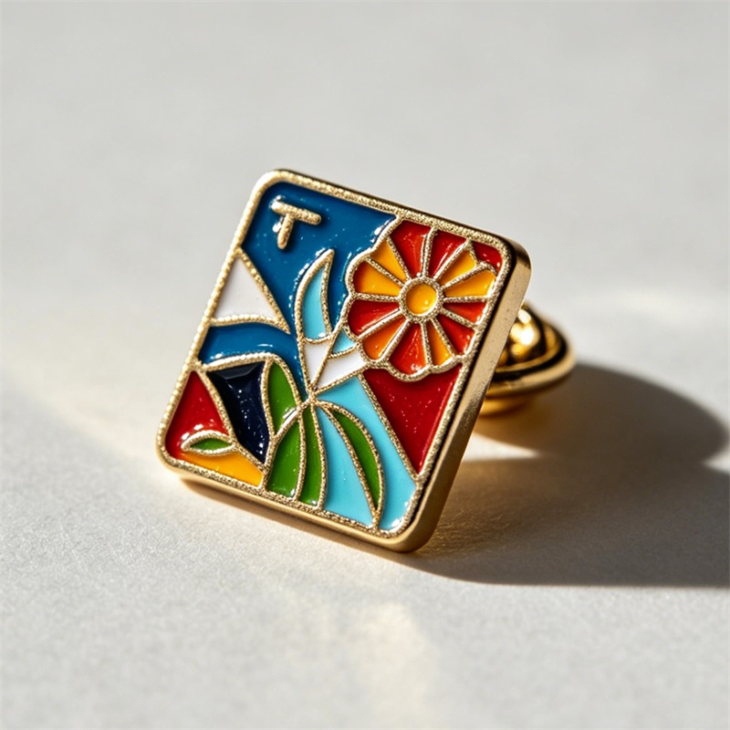 Metal Lapel Pin Design & Manufacturing | Custom 3D, Enamel, Struck Pins | DOUBLE HAPPY