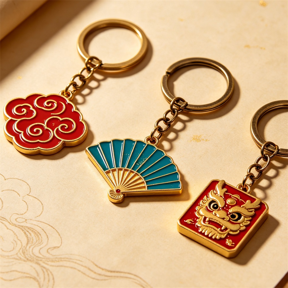 Traditional Classic Style Custom Commemorative Keychains Manufacturer